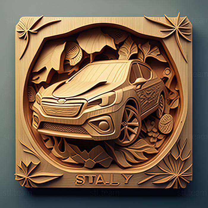 3D model Subaru Stella (STL)